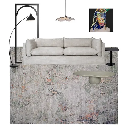 RAFINA RUST Interior Design Mood Board by Tallira | The Rug Collection on Style Sourcebook