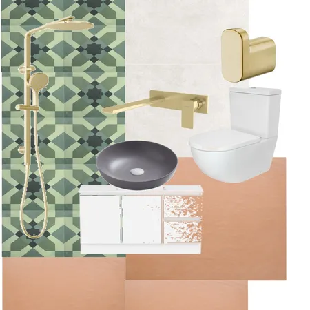 bathroom gold Interior Design Mood Board by Caithe on Style Sourcebook