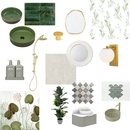 Guest bathroom Interior Design Mood Board by Alysha.hetherington@hotmail.com on Style Sourcebook