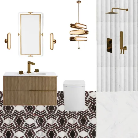 Theater Bath 5 Interior Design Mood Board by Mint Hill on Style Sourcebook