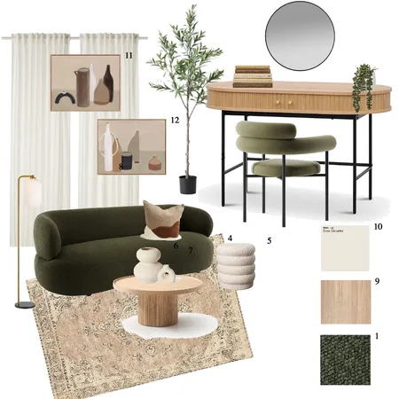 Office Interior Design Mood Board by Chloe_mtt on Style Sourcebook