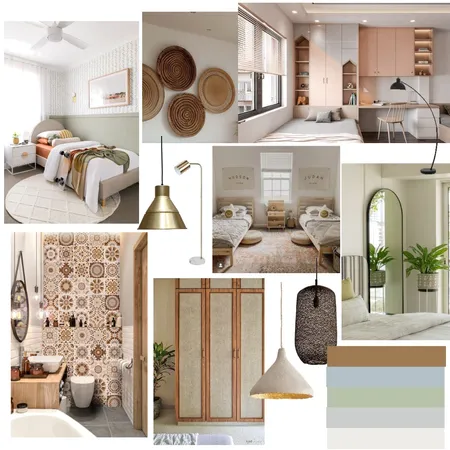 childrens bedroom Interior Design Mood Board by Dia Gandhi on Style Sourcebook