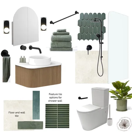 Modern Australian Bathroom - Revised Interior Design Mood Board by Michelle Canny Interiors on Style Sourcebook