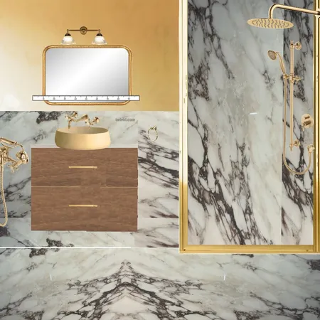 Main Bath Banana Handle Interior Design Mood Board by dl2407 on Style Sourcebook