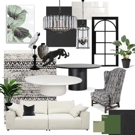 Afrocentric modern Interior Design Mood Board by TheMoodyBohemian on Style Sourcebook