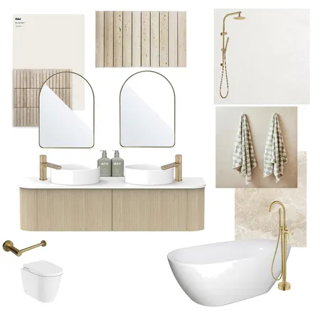 Ensuite Bathroom Interior Design Mood Board by whitesandshome on Style Sourcebook