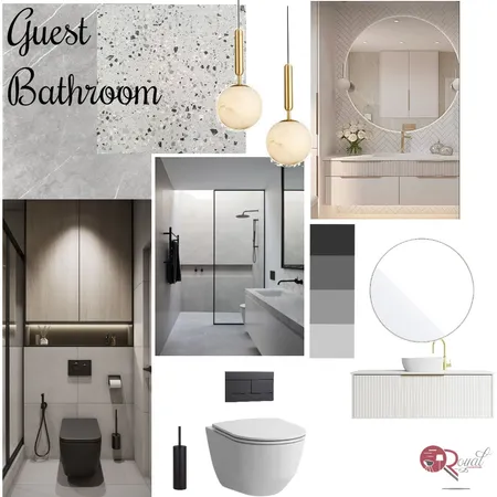 DE DEUR BATHROOM GUEST Interior Design Mood Board by dimakatso on Style Sourcebook