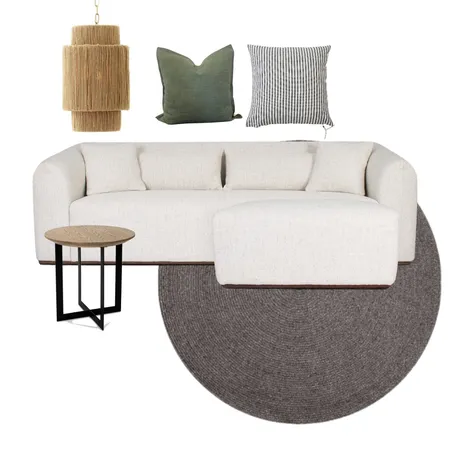 ROUND RUG LIVING Interior Design Mood Board by Tallira | The Rug Collection on Style Sourcebook