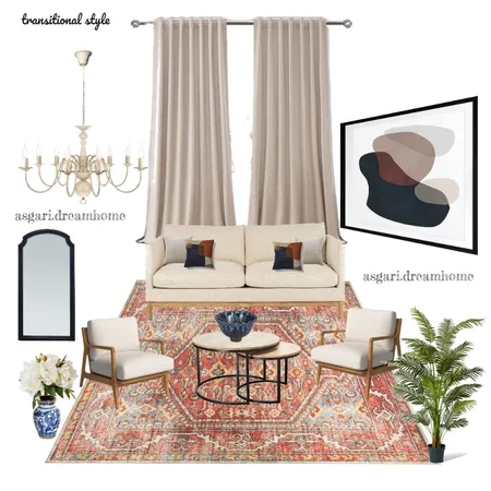 transitional style Interior Design Mood Board by Z1367 on Style Sourcebook