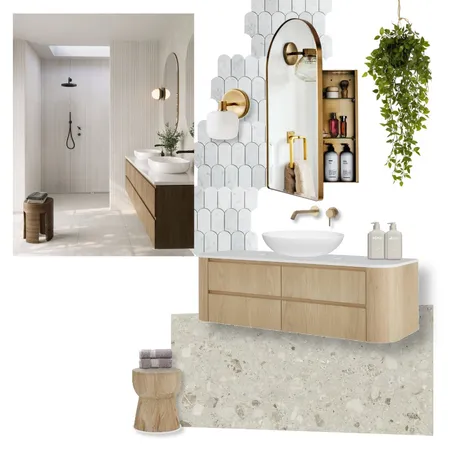 Small Bathroom Interior Design Mood Board by Propti Design on Style Sourcebook