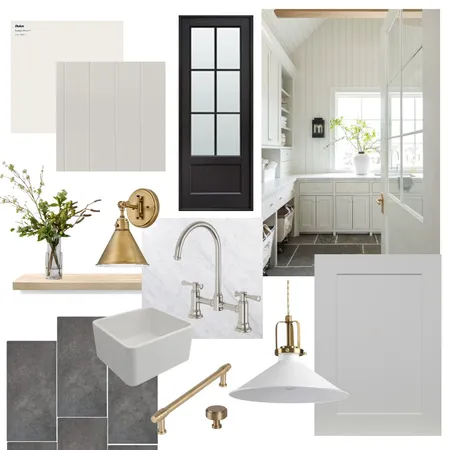 Farmhouse Laundry Design Interior Design Mood Board by charm11 on Style Sourcebook