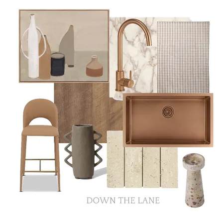 Modern Mediterranean Farmhouse Kitchen Interior Design Mood Board by DOWN THE LANE by Tina Harris on Style Sourcebook