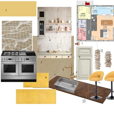 kitchen 1 Interior Design Mood Board by mehak dada on Style Sourcebook