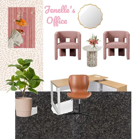 Jenelle's office Interior Design Mood Board by Rebecca White Style on Style Sourcebook