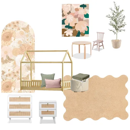 Baby girls bedroom Interior Design Mood Board by Ellie Zeinert on Style Sourcebook