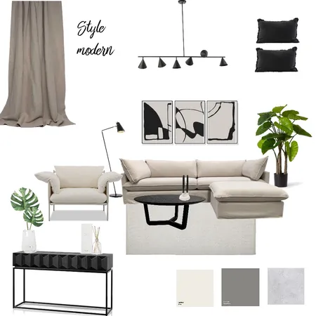 Modern Interior Design Mood Board by Saraazhdari on Style Sourcebook