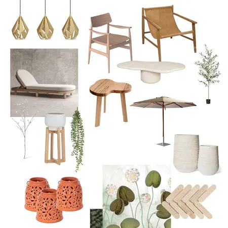 Terrace Interior Design Mood Board by Kamran on Style Sourcebook