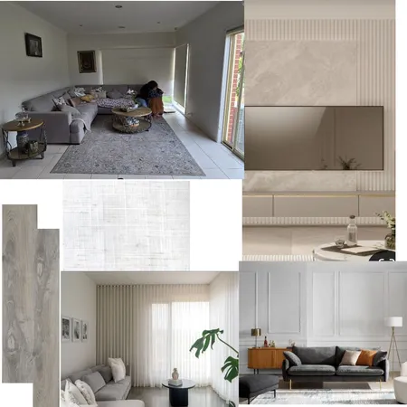 Mums living tv wall Interior Design Mood Board by MiraDesigns on Style Sourcebook