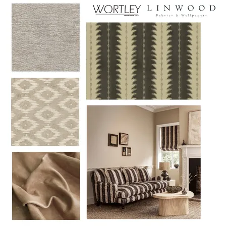 Small Prints three Interior Design Mood Board by Wortley Group on Style Sourcebook