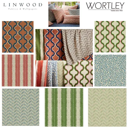 Linwood Small Prints Interior Design Mood Board by Wortley Group on Style Sourcebook