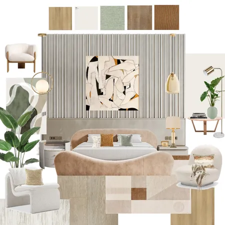 Marbella- Bedroom FINAL 1 Interior Design Mood Board by Pavaki Sapra