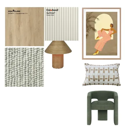 Coastal luxe guest bedroom Interior Design Mood Board by yasminemoussa on Style Sourcebook