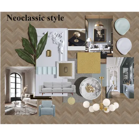 neo classic Interior Design Mood Board by noher gamal on Style Sourcebook