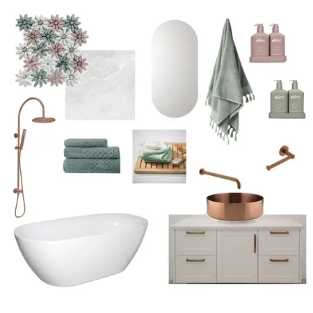 Bathroom moodboard Interior Design Mood Board by Ellie Zeinert on Style Sourcebook