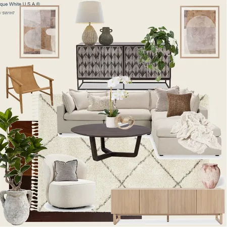 Carnegie Living Room 1 Interior Design Mood Board by Sandy Benbow on Style Sourcebook