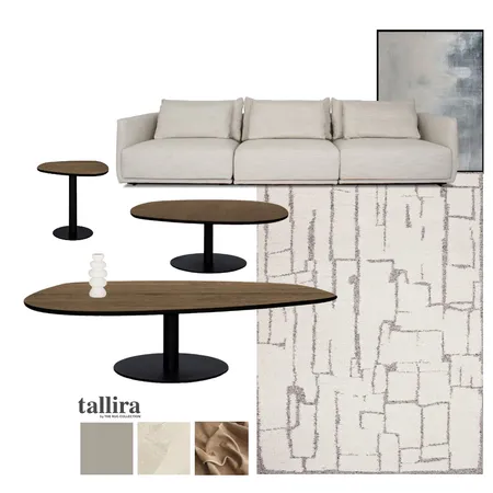 IVORY REALM Interior Design Mood Board by Tallira | The Rug Collection on Style Sourcebook