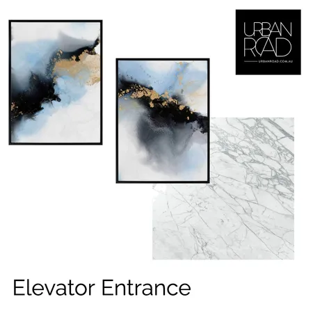 Elevator Entrance - Commercial Project Interior Design Mood Board by Urban Road on Style Sourcebook