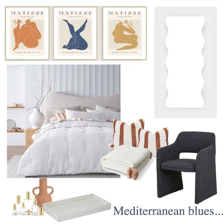 Mediterranean blues Interior Design Mood Board by taketwointeriors on Style Sourcebook