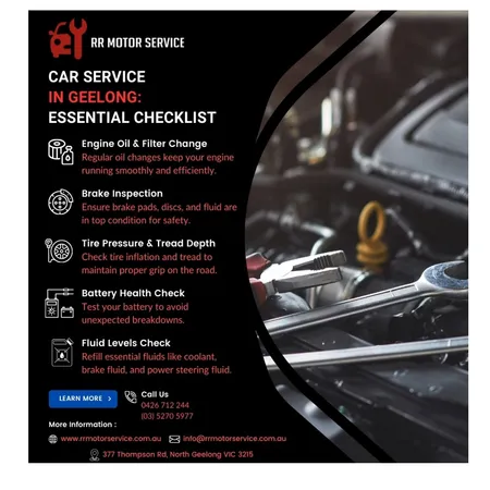 Car Service in Geelong: Useful Checklist Interior Design Mood Board by RRMotorService on Style Sourcebook