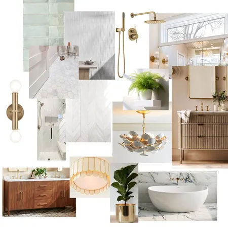 primary bathroom style Interior Design Mood Board by amygee on Style Sourcebook