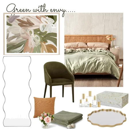 Green with envy Interior Design Mood Board by taketwointeriors on Style Sourcebook