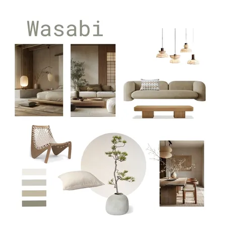 warm wasabi Interior Design Mood Board by nikkip on Style Sourcebook