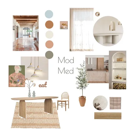 mod med Interior Design Mood Board by nikkip on Style Sourcebook