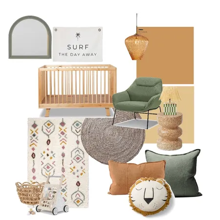 Knox's nursery room Interior Design Mood Board by Lucyvisaacs on Style Sourcebook