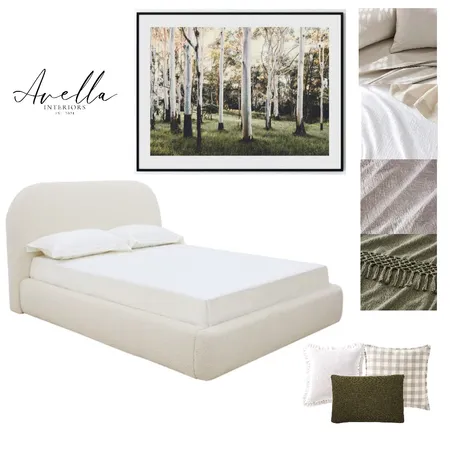 Rees - Main Bedroom Interior Design Mood Board by Avella Interiors on Style Sourcebook