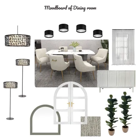 moodboard dining room Interior Design Mood Board by LATIFAH on Style Sourcebook