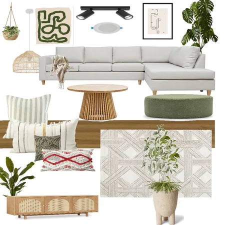 living room my projact Interior Design Mood Board by Hessah designed on Style Sourcebook