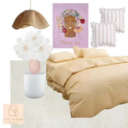 Girl's Room Interior Design Mood Board by hello@thewebbhouse.co on Style Sourcebook