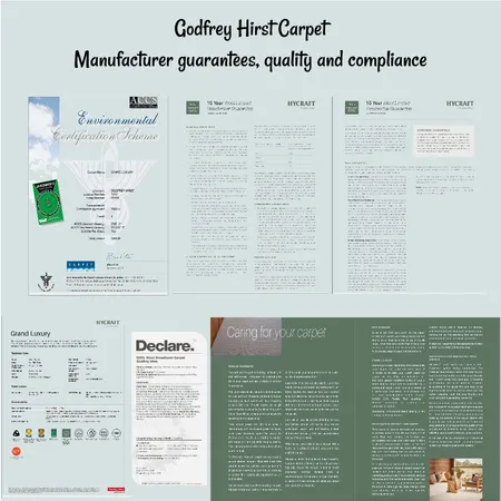 blue - carpet guarantees Interior Design Mood Board by RMH on Style Sourcebook