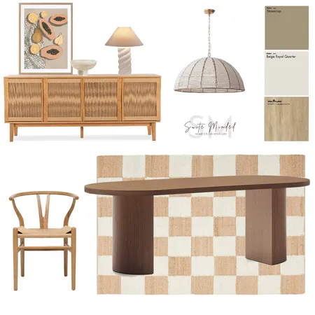 neutral coastal dining Interior Design Mood Board by Suite.Minded on Style Sourcebook