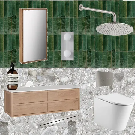 Dobell Bathroom - Terrazzo Interior Design Mood Board by Georgie Kate on Style Sourcebook