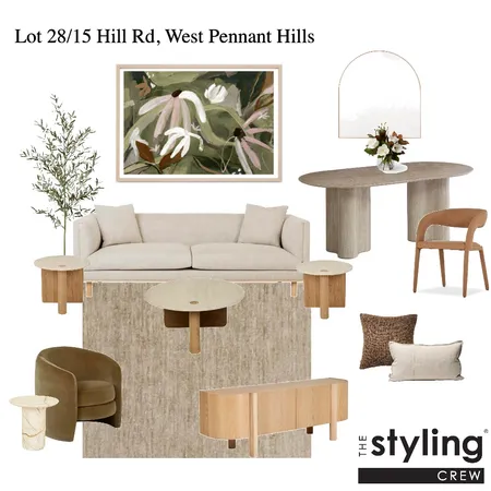 Lot 28/15 Hill Rd, West Pennant Hills Interior Design Mood Board by The Styling Crew on Style Sourcebook