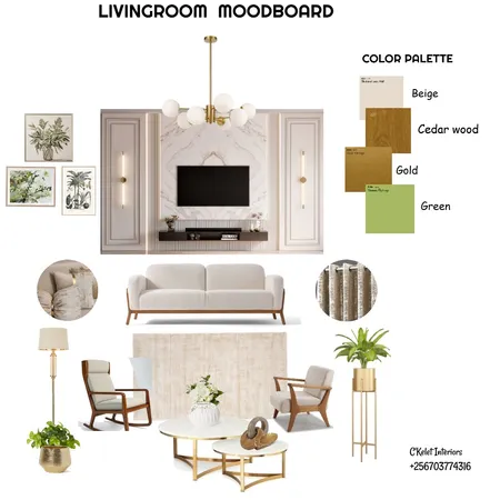 Livingroom Interior Design Mood Board by C'kelet on Style Sourcebook