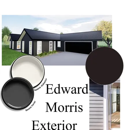 Edwards Morris Exterior Interior Design Mood Board by bernadette.frost@jennianhomes.co.nz on Style Sourcebook