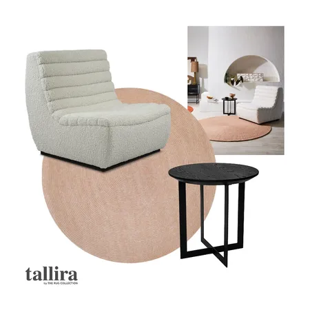 BLUSHING BOUCLE Interior Design Mood Board by Tallira | The Rug Collection on Style Sourcebook