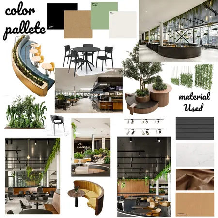 food court Interior Design Mood Board by salmakhaledr@gmail.com on Style Sourcebook